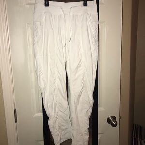 COPY - Lululemon white joggers